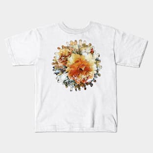 Beautiful Peonies Kids T-Shirt